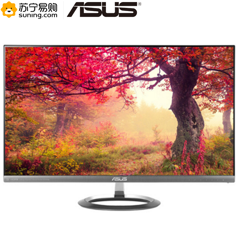 华硕（ASUS）MX27AQ 27英寸2K高分IPS屏100%sRGB广色域窄边框显示器3HDMI/DP接口+内置音箱