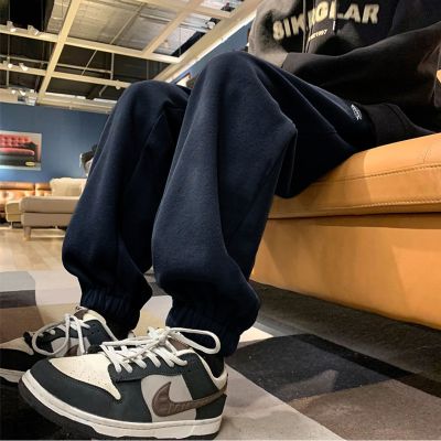 唐狮男休闲裤裤子男休闲宽松男印花束脚休闲长裤男长裤男休闲裤长裤