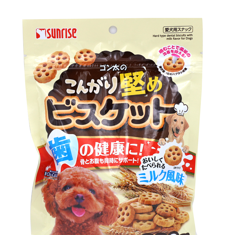 盛来知 宠物狗狗零食 训练奖励洁齿 宠物零食 狗用磨牙饼干200g