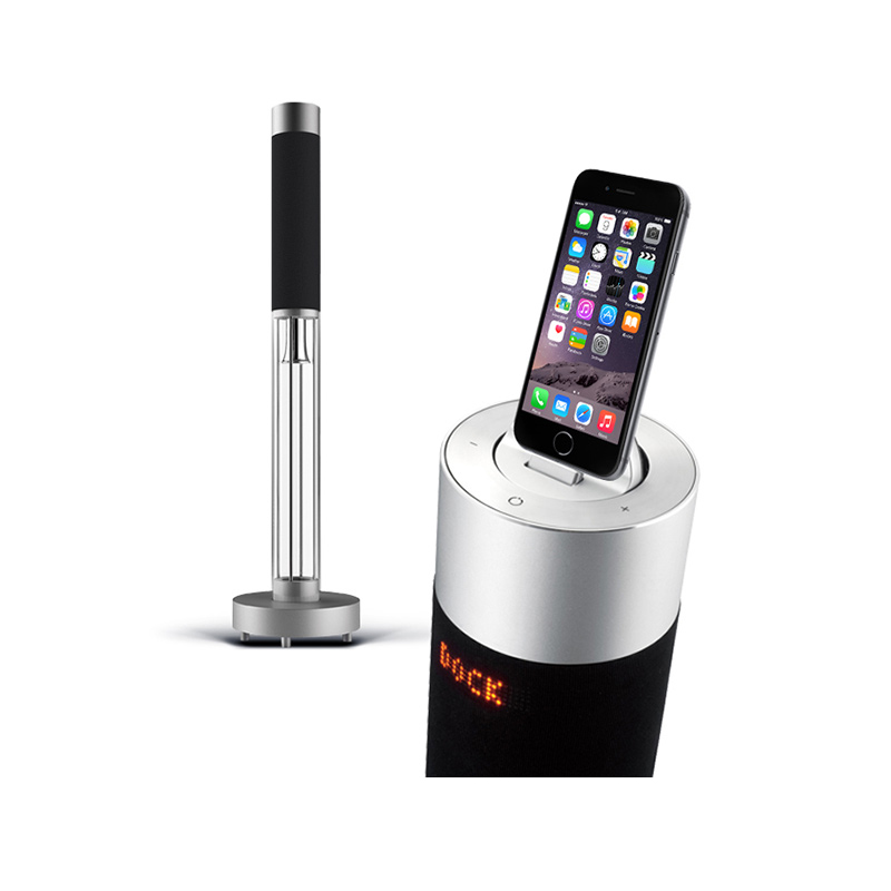 RSR TD560苹果iphonex/7/8ipad底座音响蓝牙圆柱电脑低音炮电视音箱高清大图