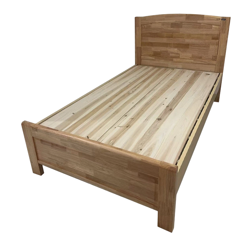 是尚 实木单人床 原木色 1200*2000mm 一张 原木色 1200*2000mm