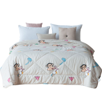 大嘴猴(paul frank)舒柔磨毛被芯 酷爽时刻PF0795BZ 150*200cm 被子