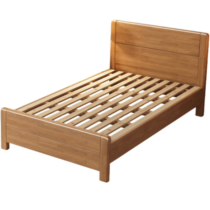 铭思沃实木床1.8m张高清大图