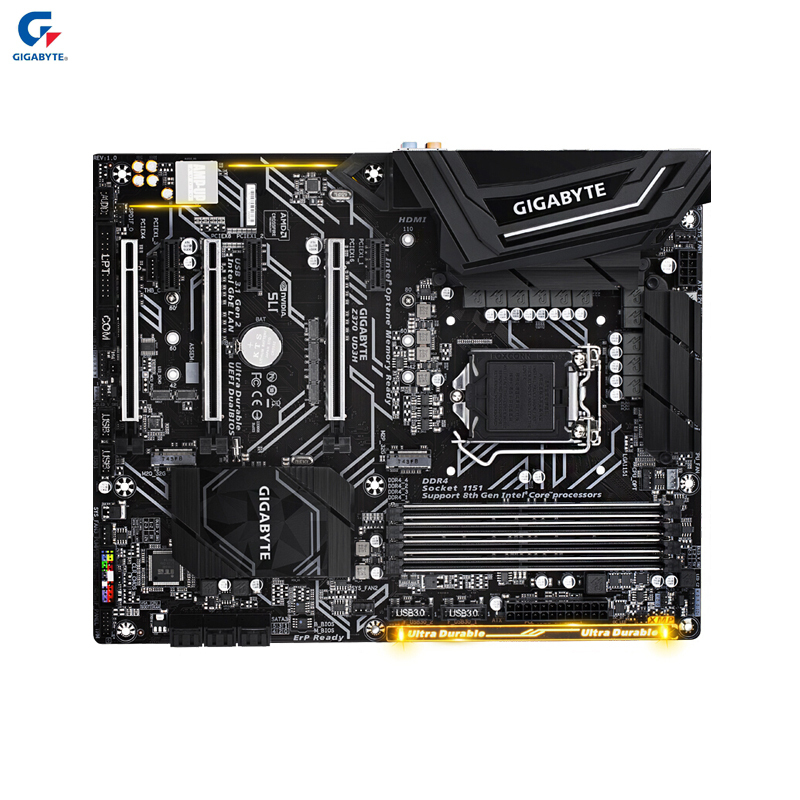 技嘉(GIGABYTE)Z370 UD3H 主板 (Intel Z370/LGA 1151)