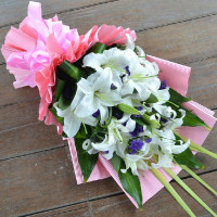五二零 祝福鲜花速递全国 香水百合花束预定快递 爱情生日鲜花礼物 上海苏州长沙合肥杭州花店同城送花上门