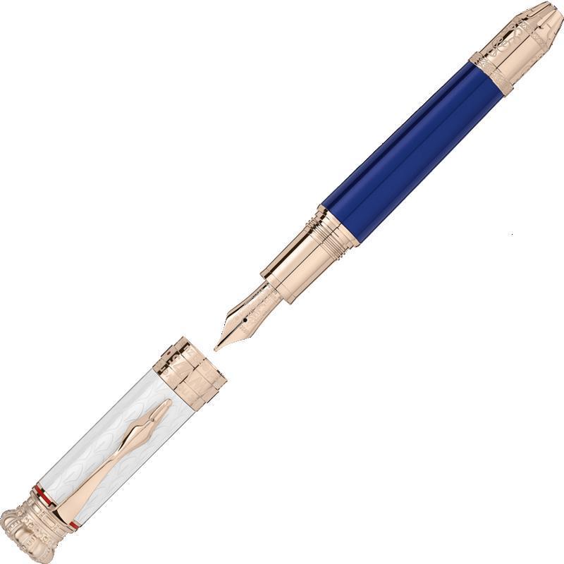 万宝龙钢笔艺术赞助人系列致敬路德维希二世限量款4810墨水笔117843