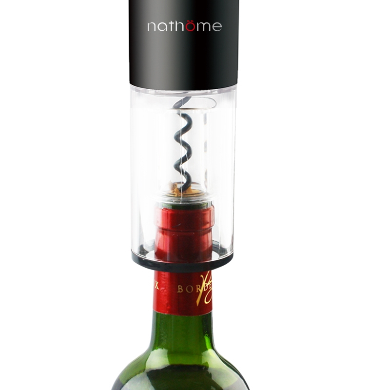 北欧欧慕(nathome) 电动红酒葡萄酒开瓶器 酒具 8秒自动开瓶 适用于各种瓶口NHJ02BP