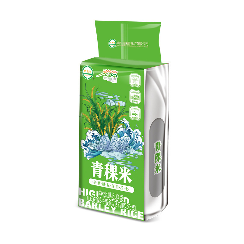 鹤来香 青稞米500克青藏高原特产五谷杂粮贴牌粗粮 青稞米500克*2