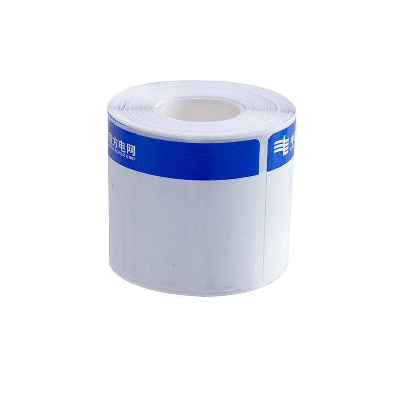 MASUNG 50mm*80mm 热转印标签纸 蓝色LOGO (1盒/卷) 单位:卷高清大图