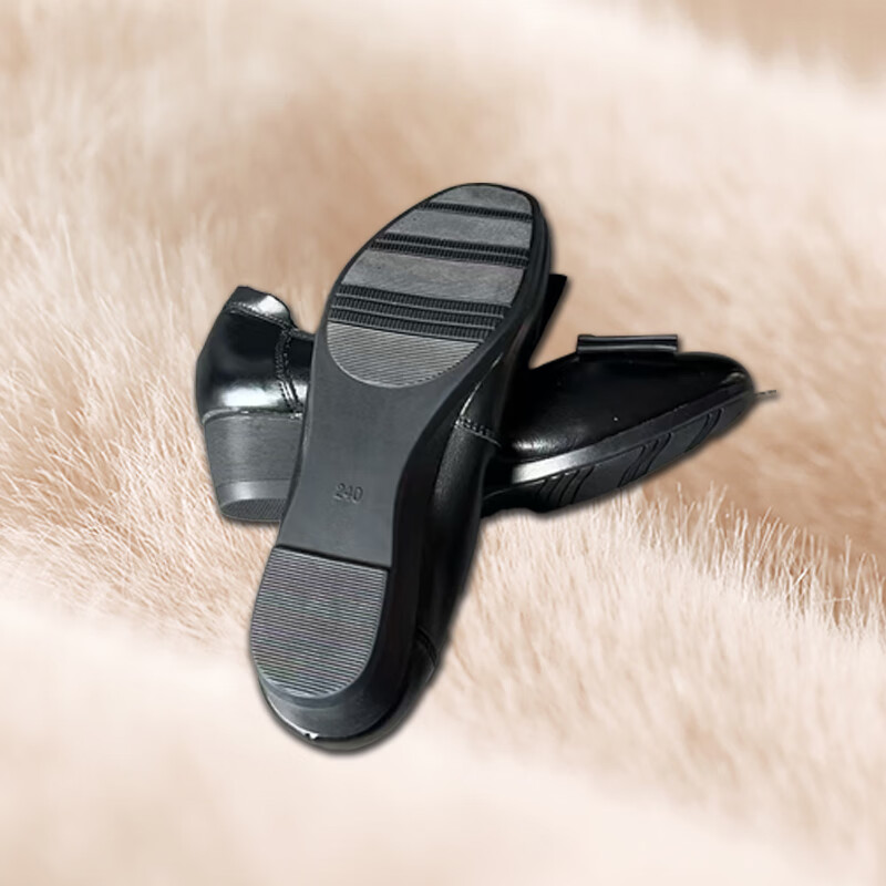 鼎兆荟 女士真皮软底单鞋 34#-41# 双高清大图