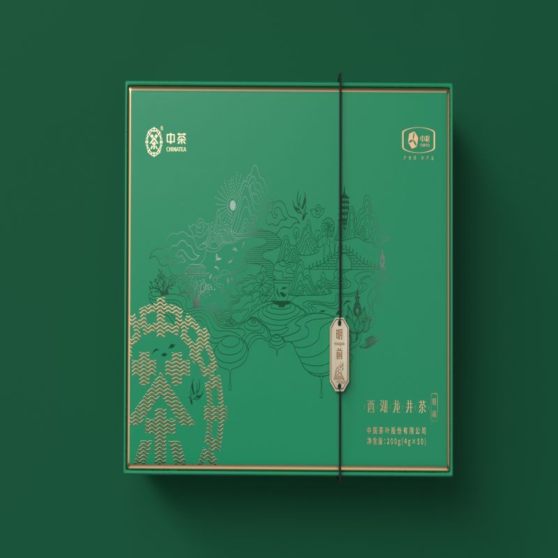中茶 抢鲜西湖龙井茶礼盒版200g