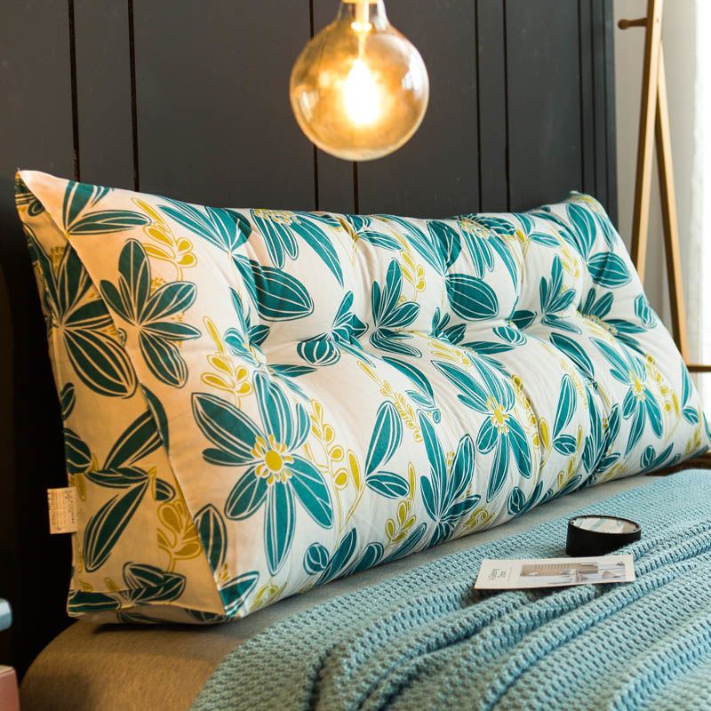 床头三角靠垫抱枕双人软包榻榻米靠枕腰枕床上大靠垫沙发靠背护腰木