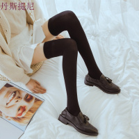 长袜子女韩国学院风长筒袜子小腿袜堆堆过膝袜春秋百搭薄及膝袜