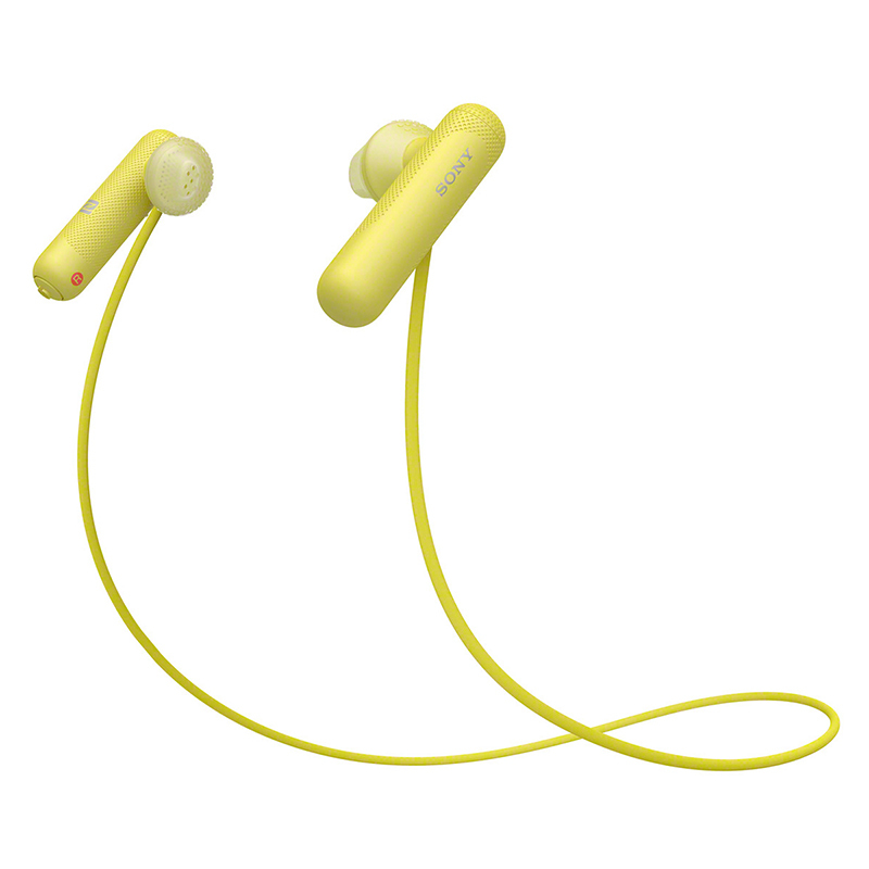索尼(SONY) WI-SP500无线蓝牙跑步运动耳机 IPX4防水重低音入耳式免提通话耳麦