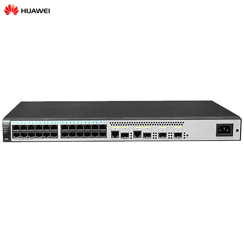 华为 HUAWEI S1720-28GWR-PWR-4TP 24口全千兆智能网管交换机 企业级 POE供电交换机