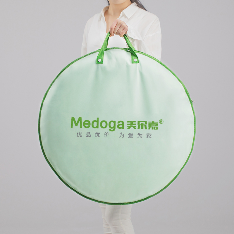 美帮汇新款免安装蒙古包蚊帐三开加密夏季折叠1.5m1.8米床家用2高清大图