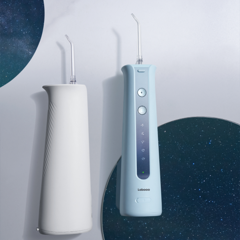 力博得(lebond)冲牙器S1 冰月蓝U0067A80 星沙白U0067A20