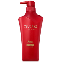 资生堂(Shiseido)旗下 TSUBAKI 丝蓓绮 滢艳润养洗发水 500ml(红色)所有发质 所有人群