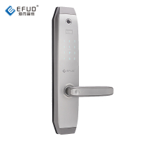 爱而福德(EFUD)E9智能门锁指纹锁密码锁家用全自动智能门锁指纹锁密码锁防盗门锁电子锁珍珠黑