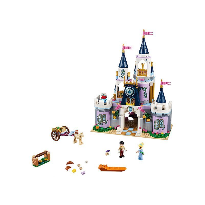 乐高(LEGO)迪斯尼公主系列 灰姑娘的梦幻城堡 41154 积木玩具200块以上 585颗 6-12岁 塑料玩具
