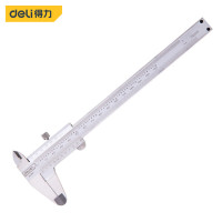 得力（deli）DL3941 专业级游标卡尺不锈钢内径外径卡尺 0-150MM