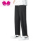 七斓夏季冰丝超薄休闲裤男士运动宽松阔腿裤ins潮牌垂坠感西装长裤子