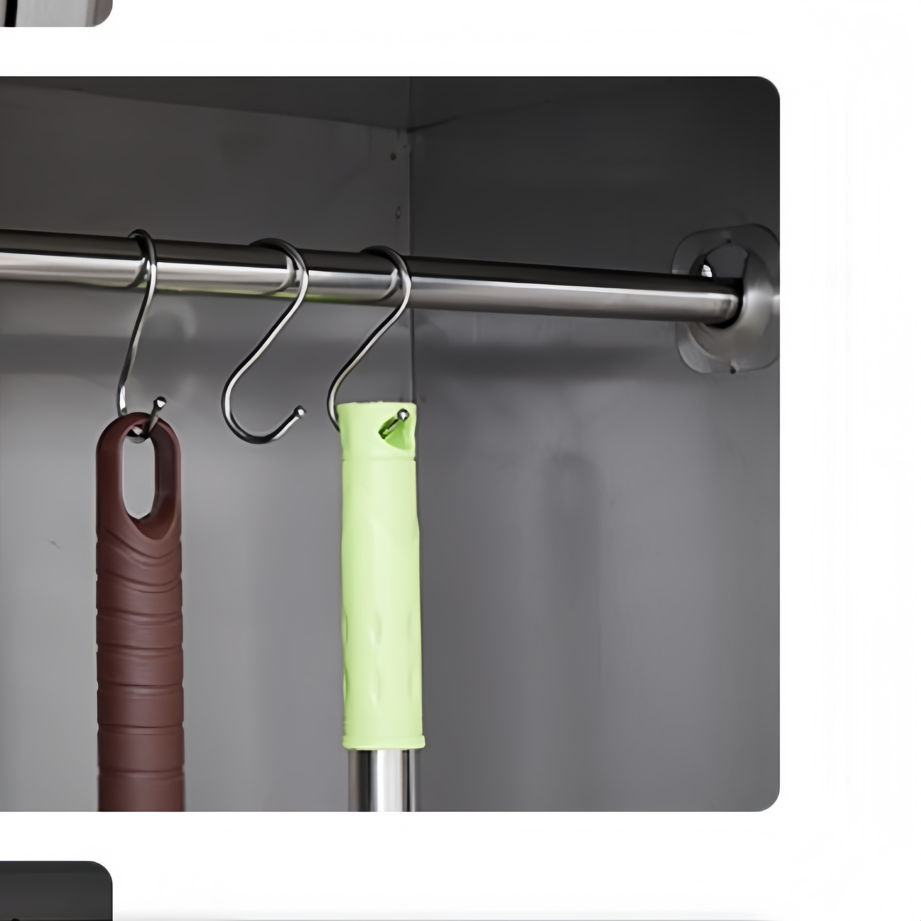 静科清洁工具收纳柜单门201台高清大图