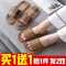 家用藤草凉拖鞋女夏天透气拖鞋居家居室内情侣款地板拖男 [黄草席]居家首选 [39-40]单双不送
