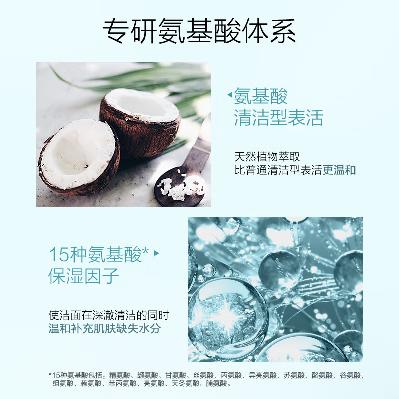 (PROYA)珀莱雅洗面奶 水动力净透洁面乳100g 深层清洁 新老款随机发高清大图