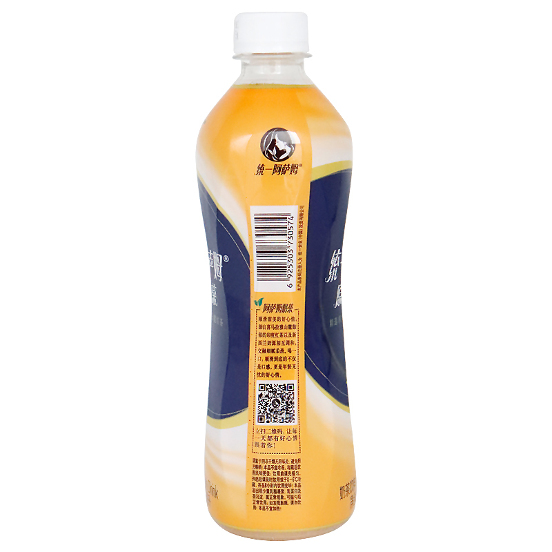 统一阿萨姆奶茶500ml4瓶整箱原味奶茶饮料