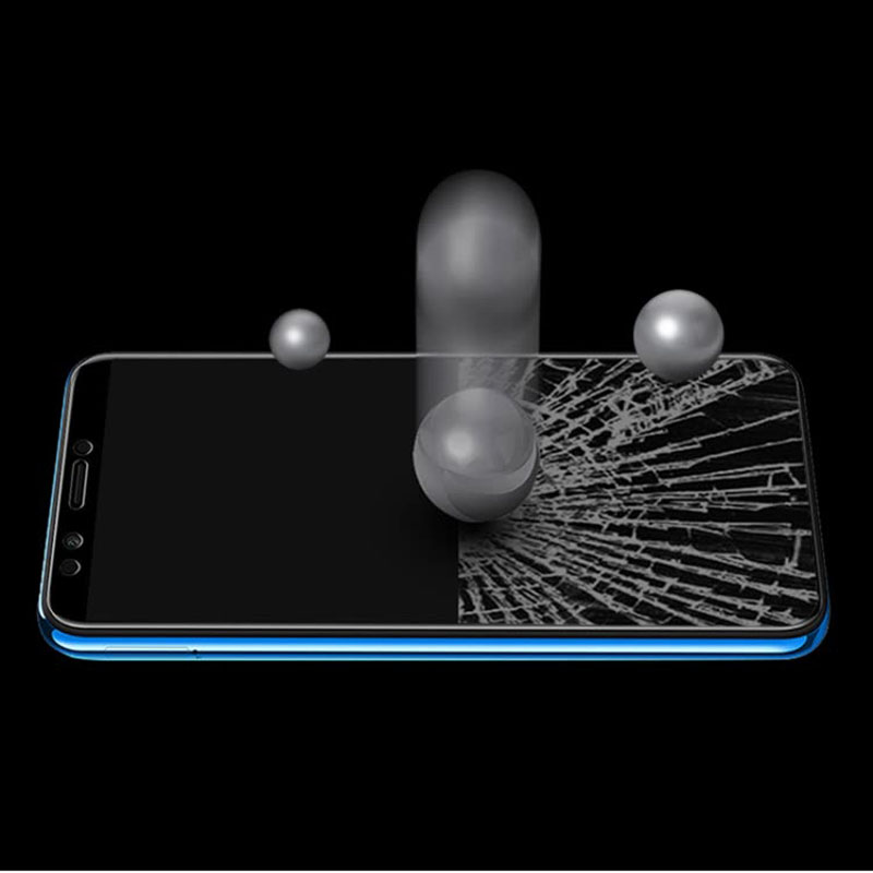 [买2送手机壳]轻万适用华为荣耀畅玩7钢化膜honor7非全屏玻璃贴膜HUAWEI高清大图