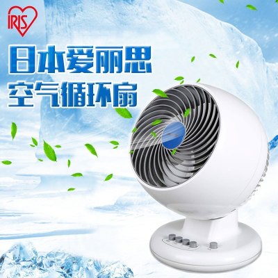 爱丽思PCF-M18C空气循环扇涡轮对流空调换气扇节能可摇头台式电风扇