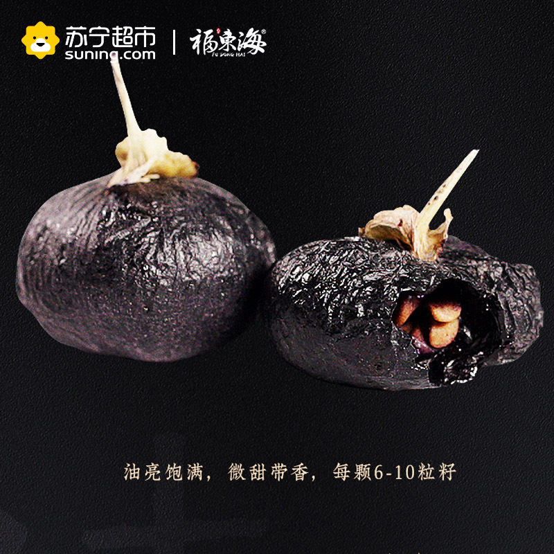 褔東海(FU DONG HAI) 黑枸杞 青海柴达木诺木洪黑枸杞 中果 家庭大罐装 400克