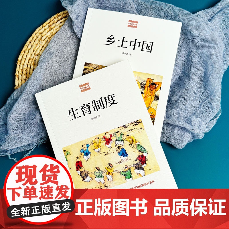 生育制度+乡土中国 费孝通精品集 中国农村社会学 认识中国国情 人口与经济社会文化 人口学研究 乡村社会学 华东师范大学高清大图