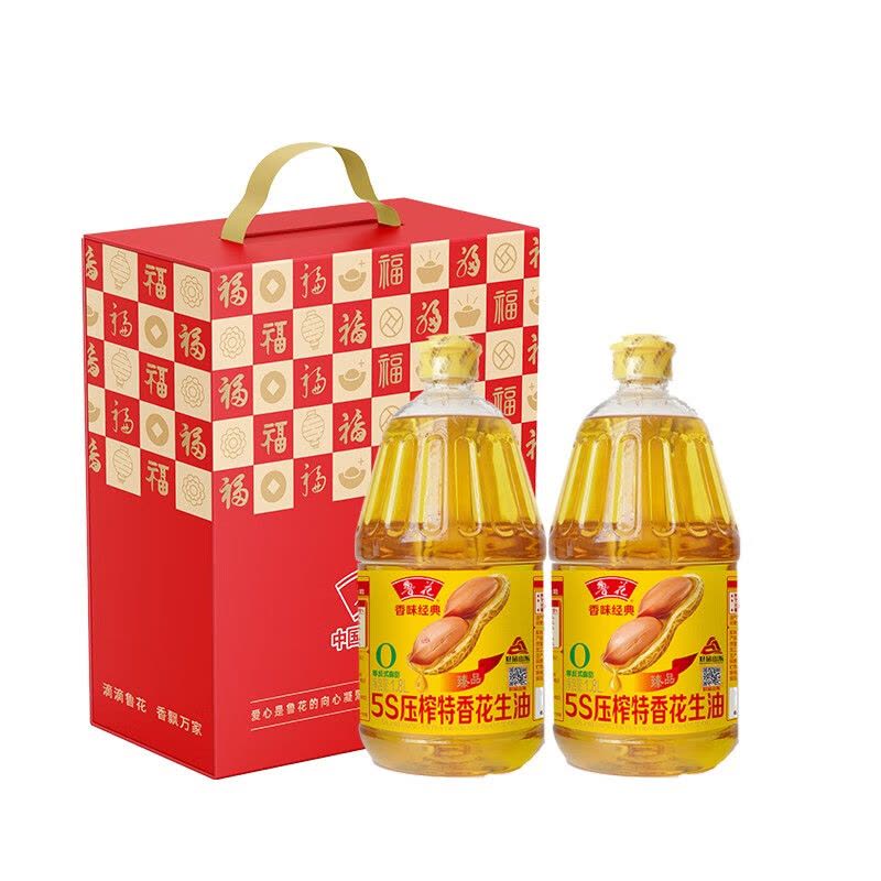 鲁花 浓韵尊品礼盒E(单位:盒)图片