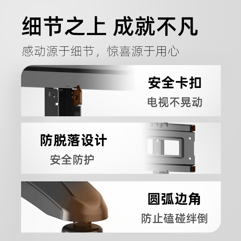 NB (32-65吋)液晶电视机挂架电视落地移动支架视频会议移动推车显示屏电子白板通用架子AVF1500带安装