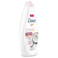多芬(Dove)沐浴露 丰盈宠肤沐浴乳 椰乳和蔓茉莉400g【联合利华】