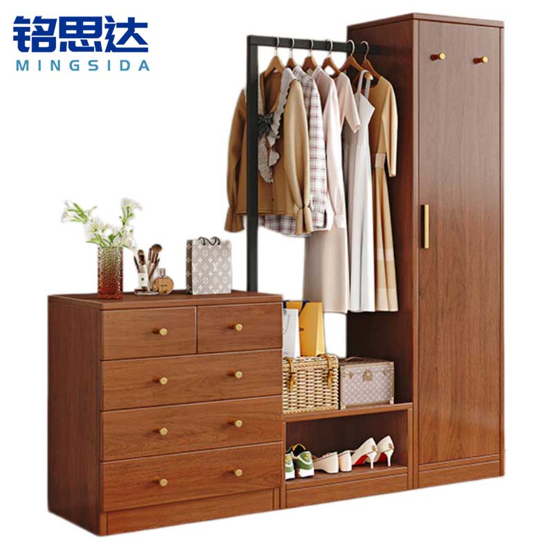 铭思达衣柜衣帽架165*40*180cm套高清大图