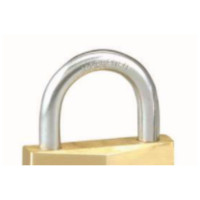 玛斯特锁 MASTER LOCK 150MCND 7mm锁钩，25mm锁钩净高，5弹子50mm铜挂锁