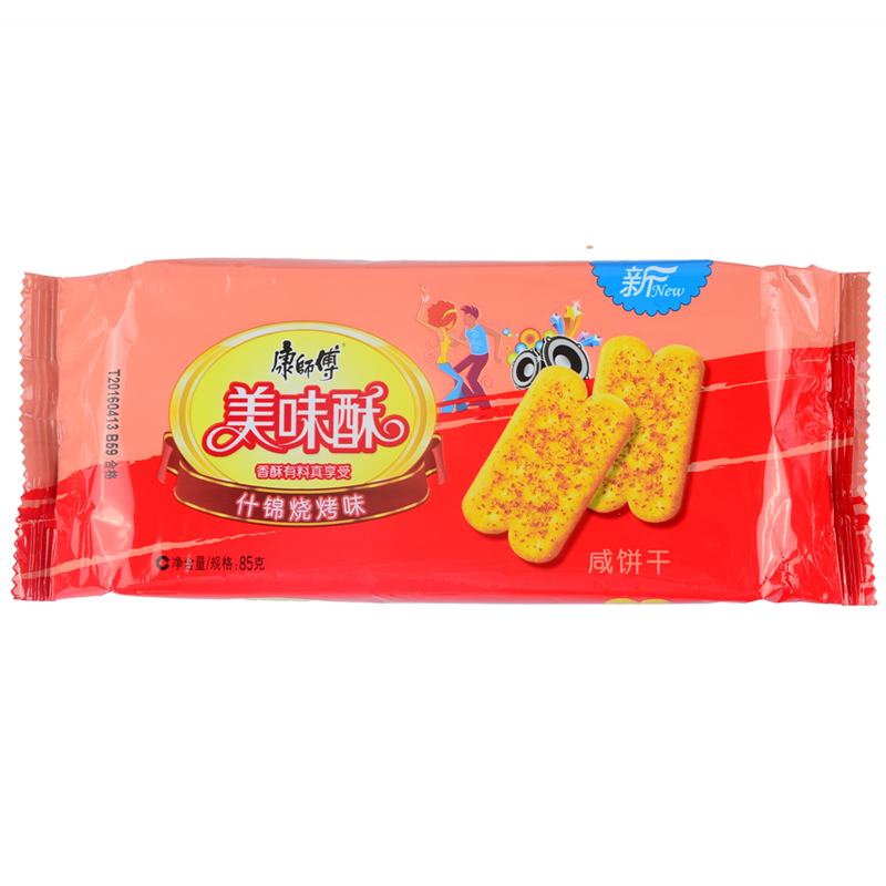 康师傅美味酥什锦烧烤味85g袋