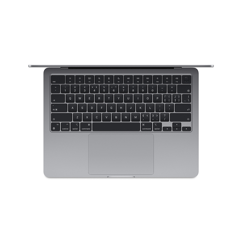 24款 MacBook Air 13.6寸 M3 笔记本电脑 8核中央处理器和8核图形处理器 16G 256G 深空灰色