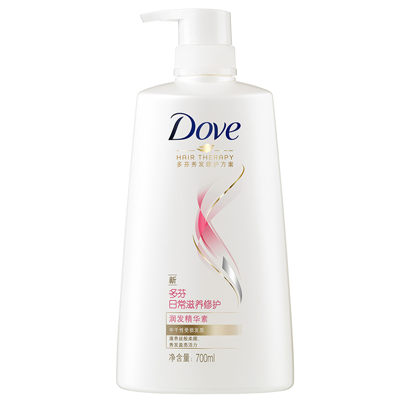 多芬(Dove)护发素 日常滋养修护润发精华素700ml[联合利华]高清大图