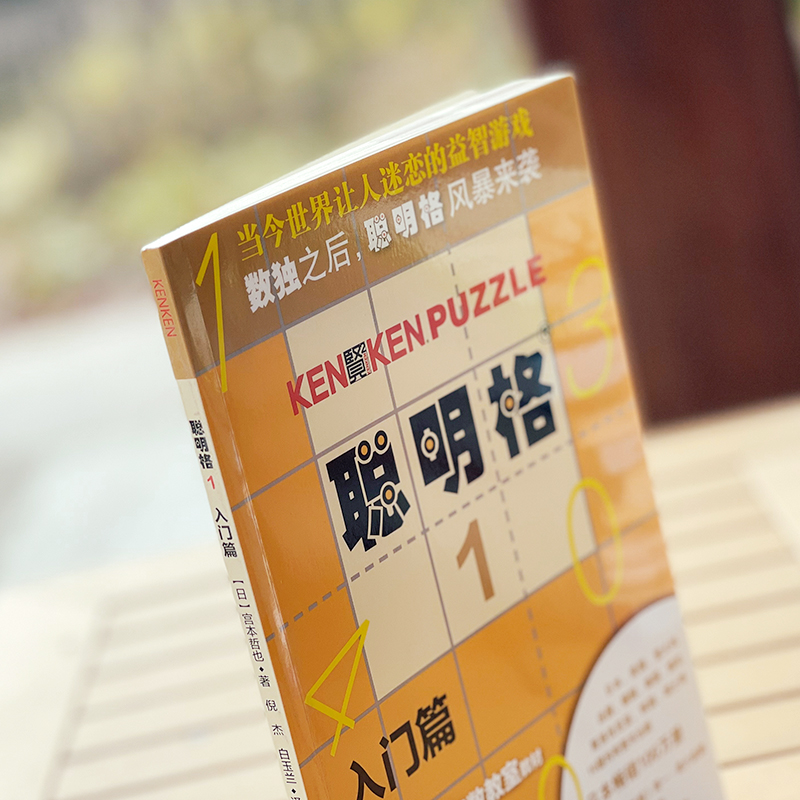 [正版]聪明格1 入门篇 4-5-6岁 益智游戏 肯肯数独 思维训练工具 小学数学速算趣味练习 华东师范大学出版社高清大图