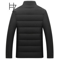 HUNNZ男士外套2018冬季新款男装加厚短款羽绒服韩版羽绒冬装