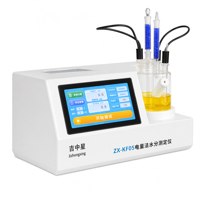 吉中星 电量法水分测定仪 ZX-KF05 台高清大图