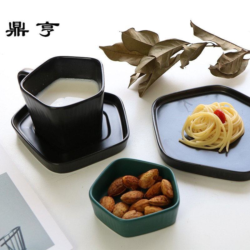鼎亨欧式创意陶瓷茶壶异形哑光茶具下午茶杯碟套装冷水壶果汁花茶