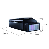 爱普生L805彩色墨仓式6色照片彩色打印机 原装连供 家用照片 学生打印作业打印