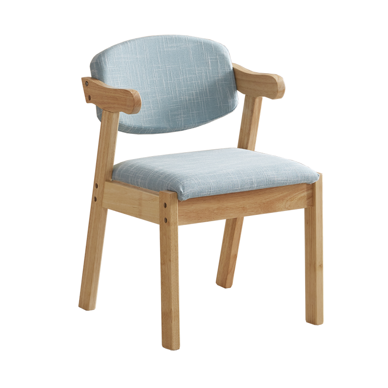 皇豹实木餐椅书桌椅电脑椅凳子现代简约家用靠背凳子学习椅咖啡厅椅子