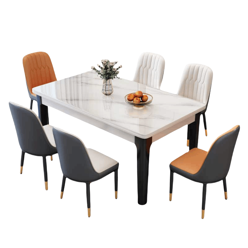 铭思达岩板餐桌图片