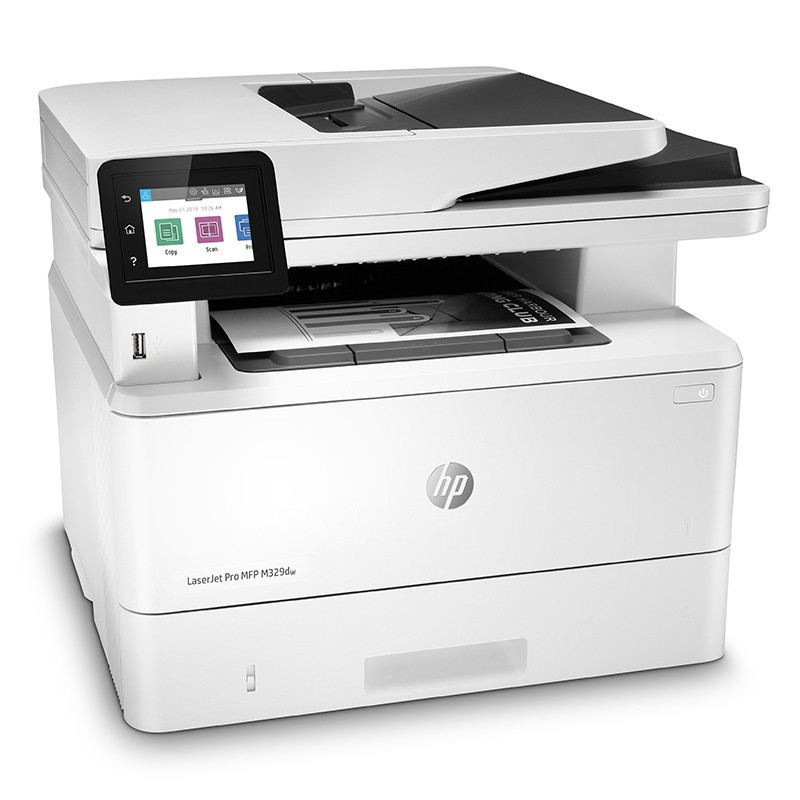 惠普(hp) M329dw A4黑白激光多功能一体机 三合一 自动双面 支持无线网络高清大图